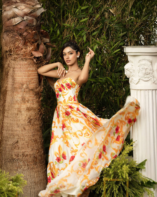 Statement Corset Dress