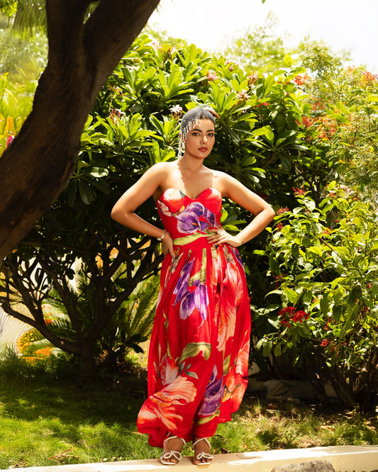 Statement Corset Dress