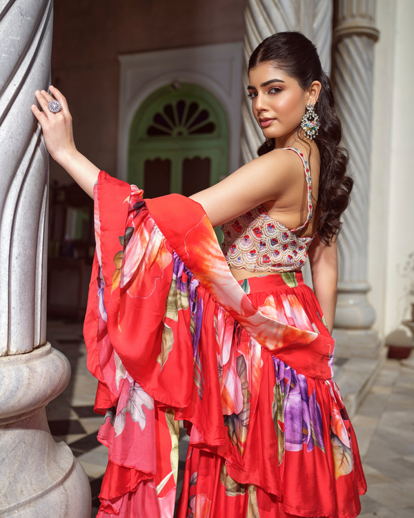 Aurelia ruffle cascade