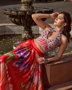 Stile floreale corsetteria paired with Roseto skirt