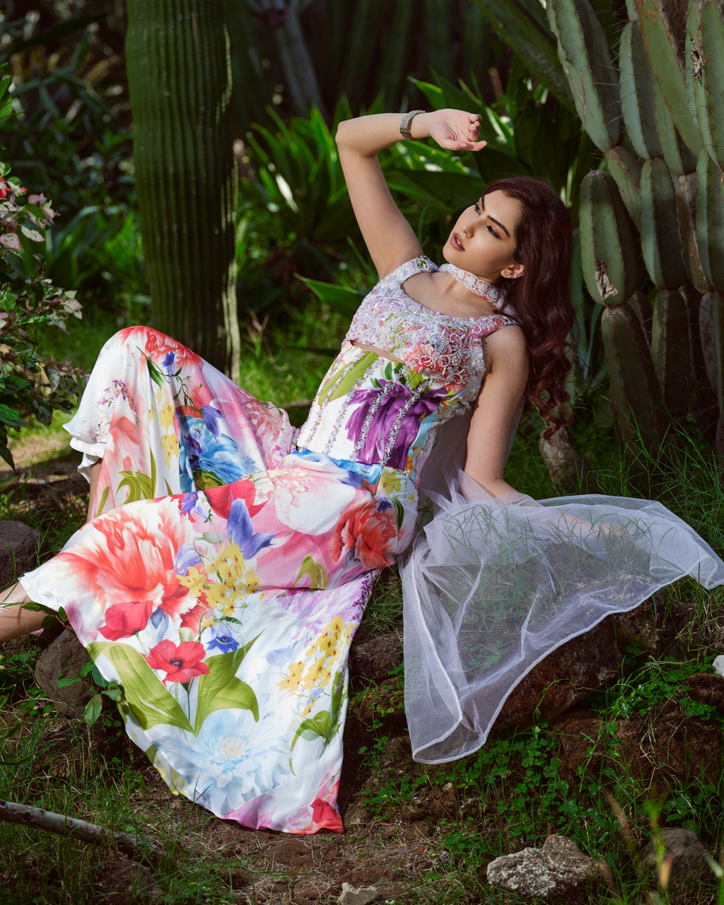 Stile Liberty Corsetry sharara set