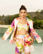 Statement Blazer Set
