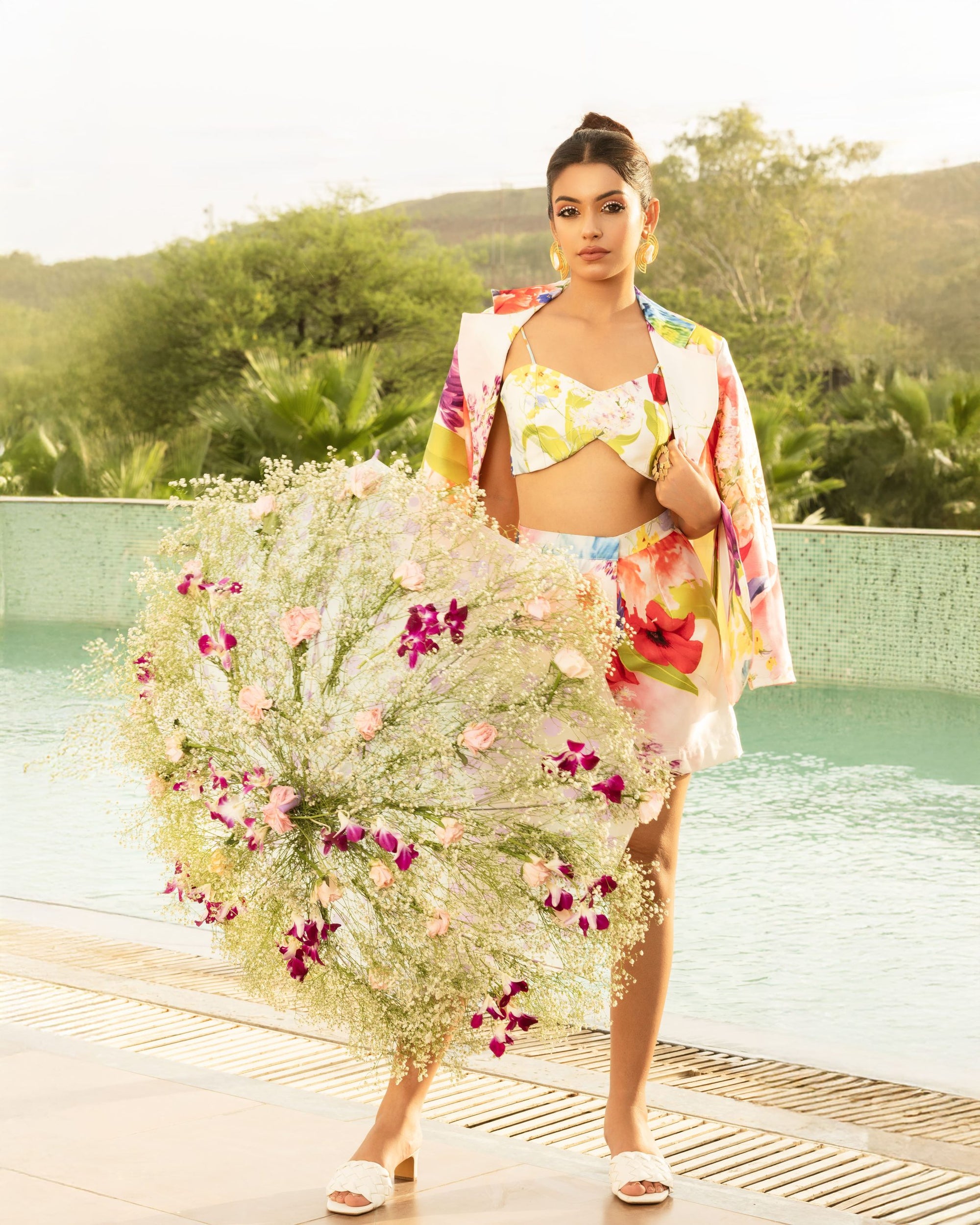 Statement Blazer Set