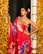 One Shoulder Kaftan