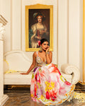 Exquisite Hand Embroidered Blouse Lehenga Set