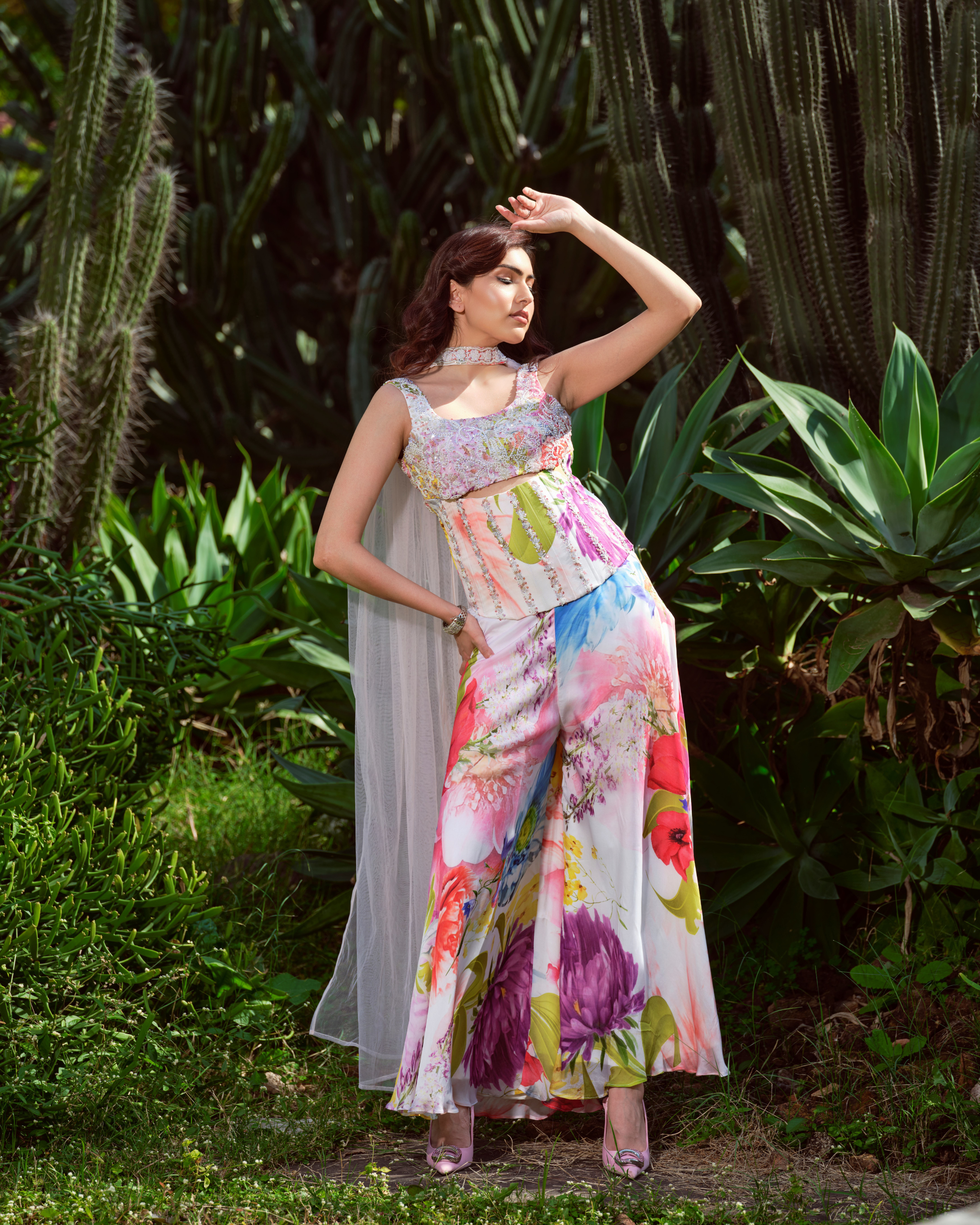 Stile Liberty Corsetry sharara set