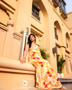 One Shoulder Kaftan
